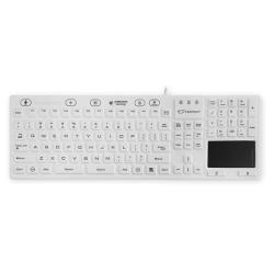 Craytech Medisch waterbestendig toetsenbord - Sanikey Prolight Touch LP